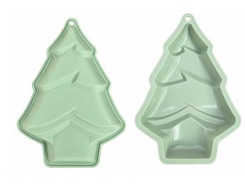 Molde silicona mini tortera arbolito Navidad 